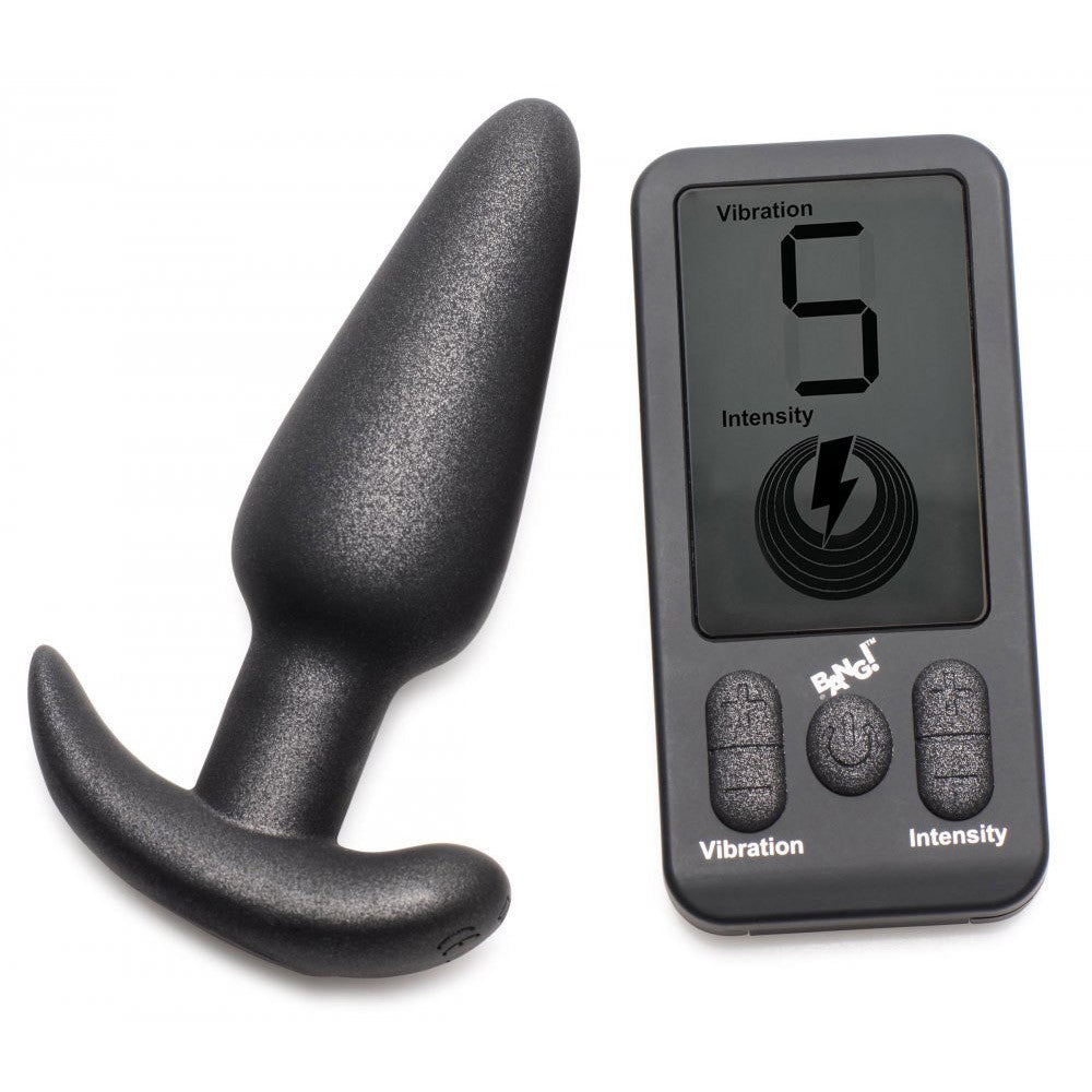 ***Day 5*** 25X Vibrating Silicone Butt Plug with Remote Control (Special Deal, 56% OFF!)
