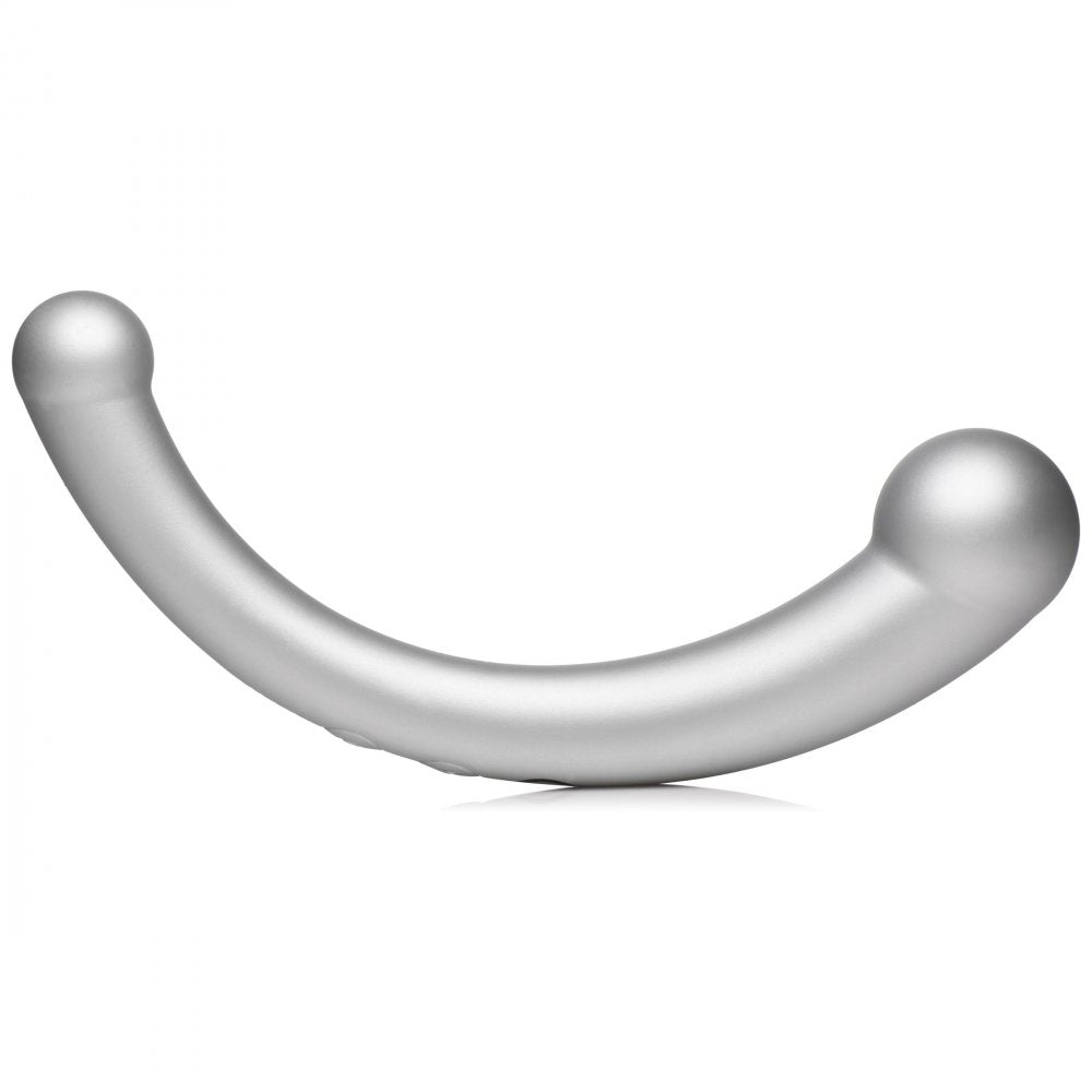 10X Vibra-Crescent Vibrating Silicone Dual-Ended Dildo 10X Vibra-Crescent Vibrating Silicone Dual-Ended Dildo