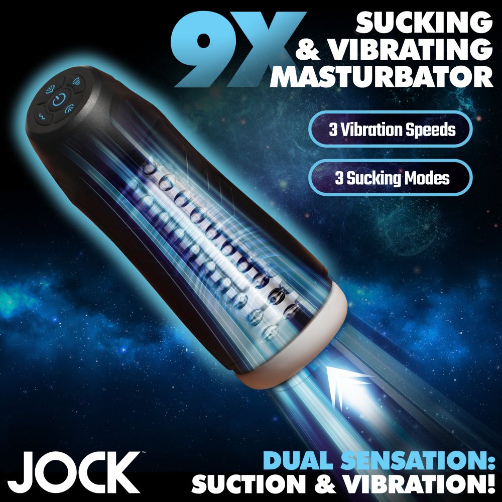 9X Sucking and Vibrating Masturbator