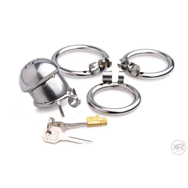 Exile Deluxe Locking Stainless Steel Confinement Cage