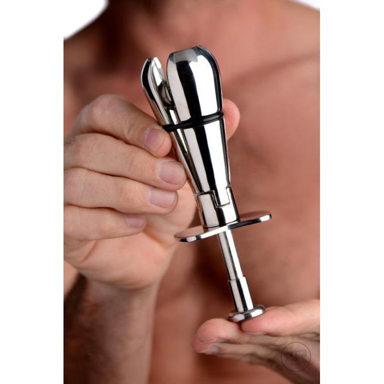 Stainless Steel Locking Anal Plug Stainless Steel Locking Anal Plug