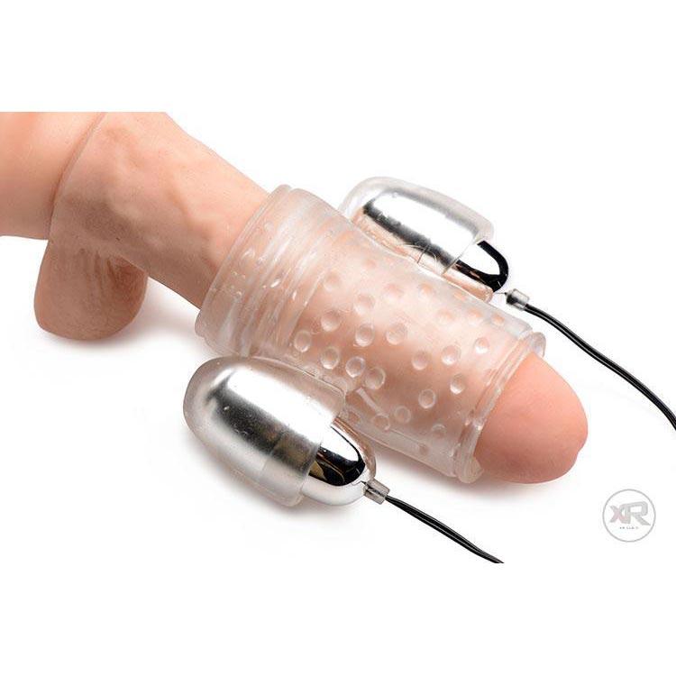 Dual Vibrating Penis Sheath Dual Vibrating Penis Sheath