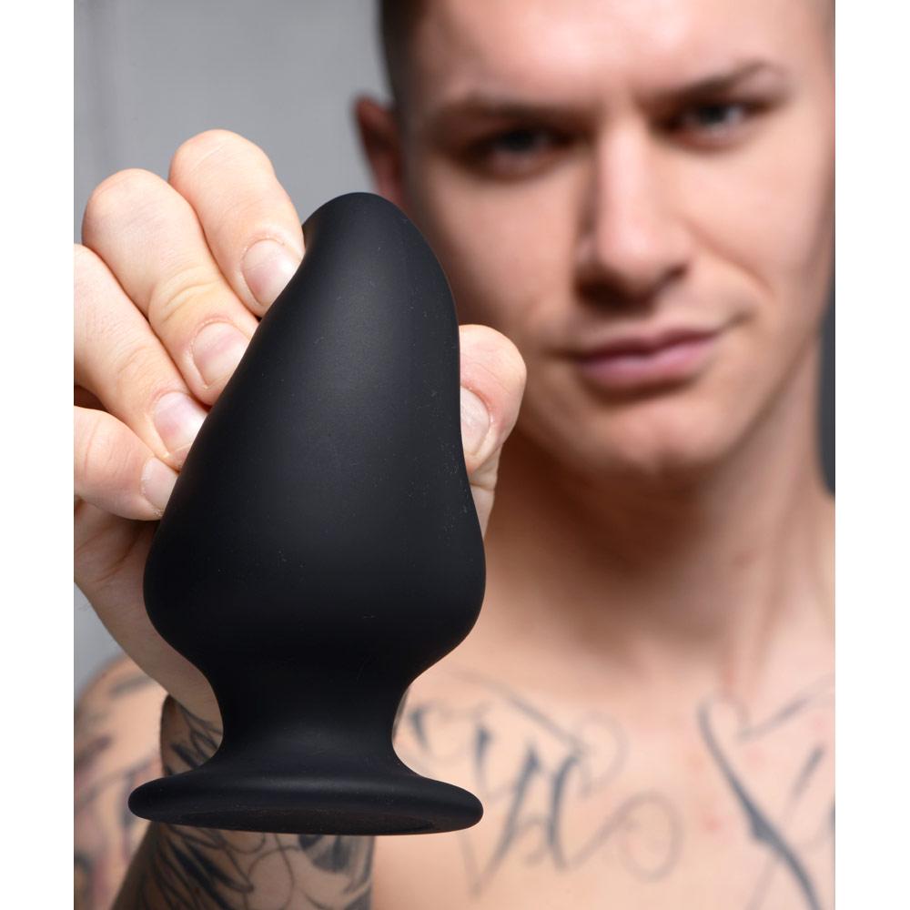 Squeezable Silicone Anal Plug