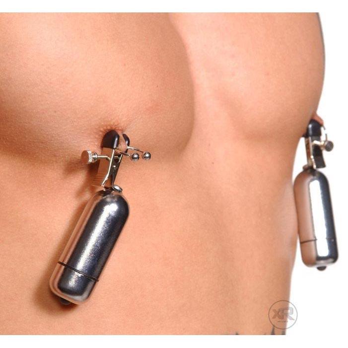 Wireless Vibrating Nipple Clamps