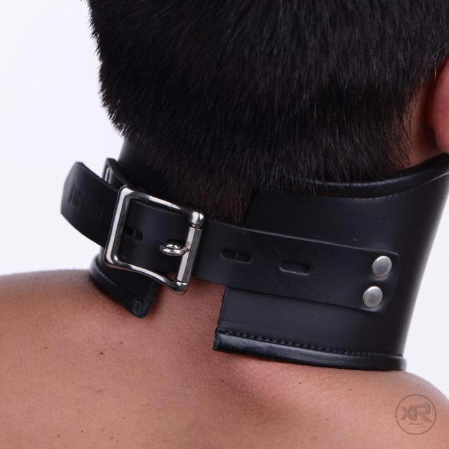 Strict Leather Lockable Posture Collar
