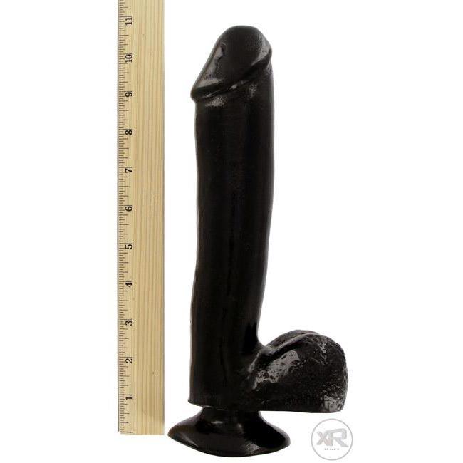 Mighty Midnight 10 Inch Dildo w/ Suction Cup