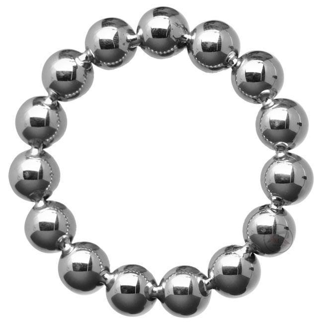 Meridian Stainless Steel Ball-Bearing Cock Ring