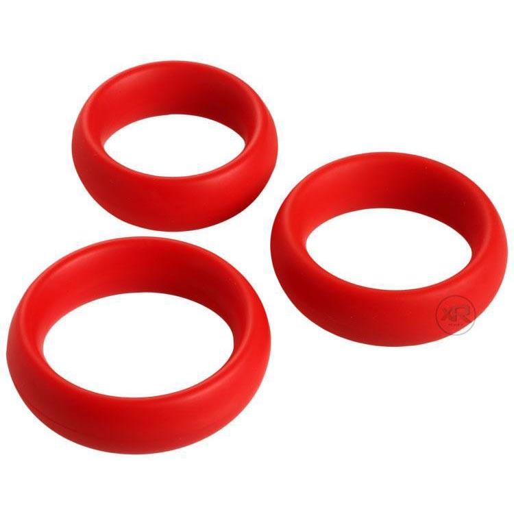 Fat Silicone Cock Ring 3-Pack
