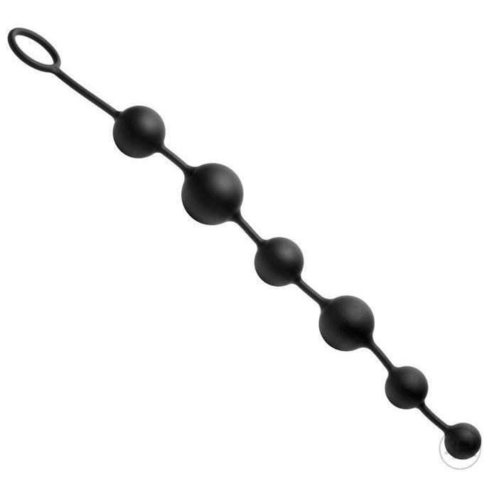 Serpent 6 Silicone Anal Beads