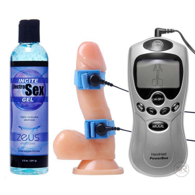 3pc Electro Essentials Hands Free Orgasm Kit