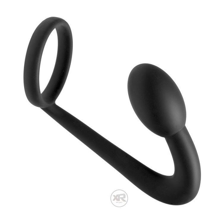 The Explorer Silicone Cock Ring and Prostate Plug