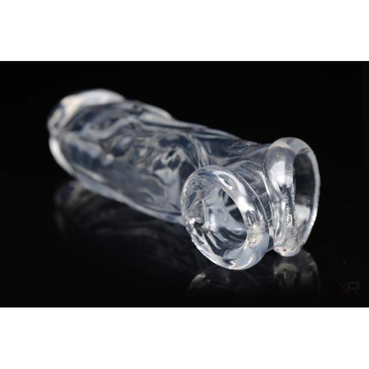 Realistic Clear Penis Enhancer and Ball Stretcher