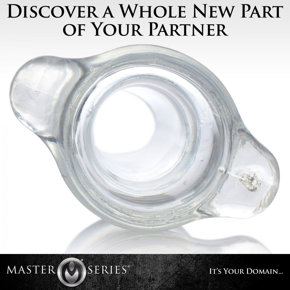 PeepHole Clear Hollow Anal Plug PeepHole Clear Hollow Anal Plug