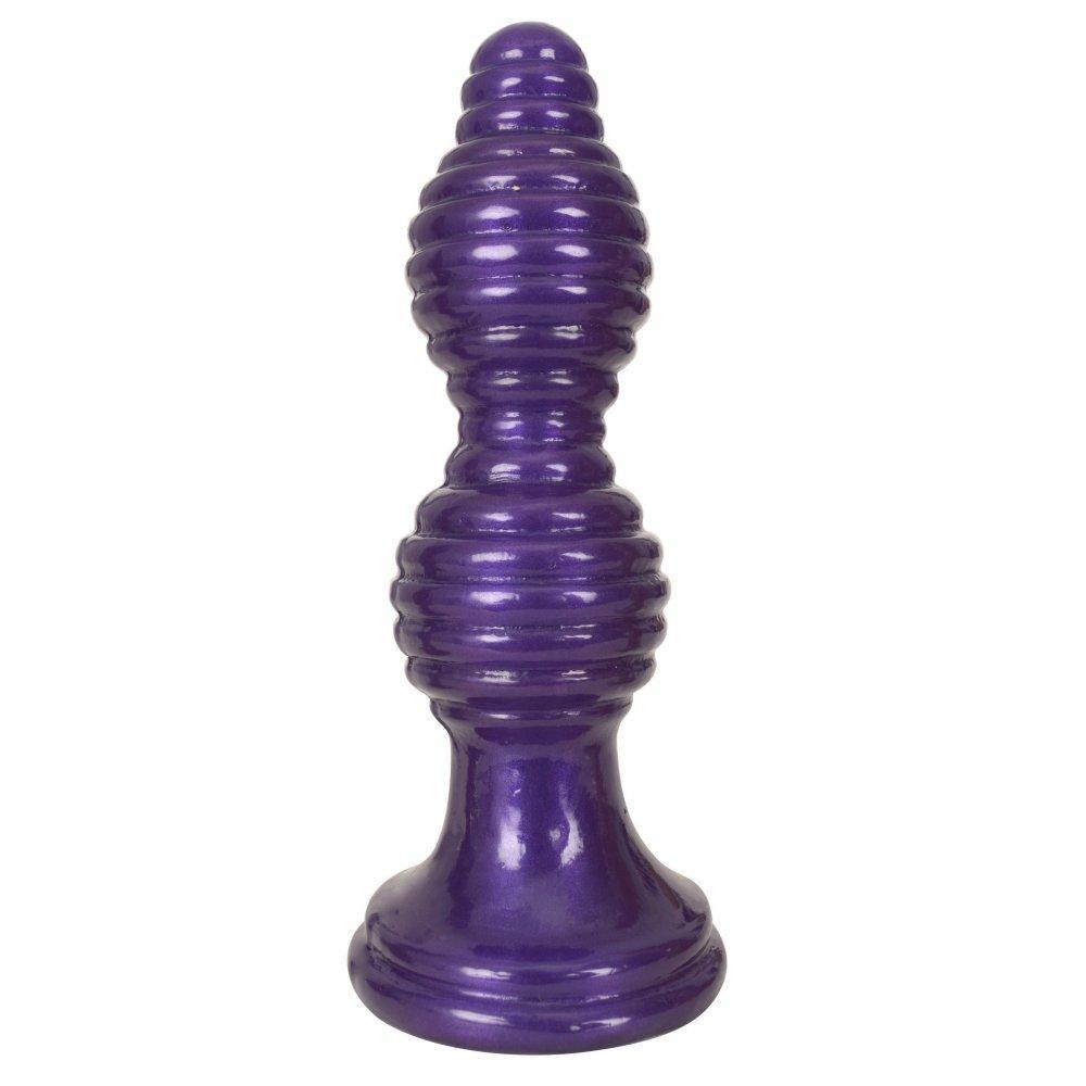 The Queen Ribbed Anal Plug
