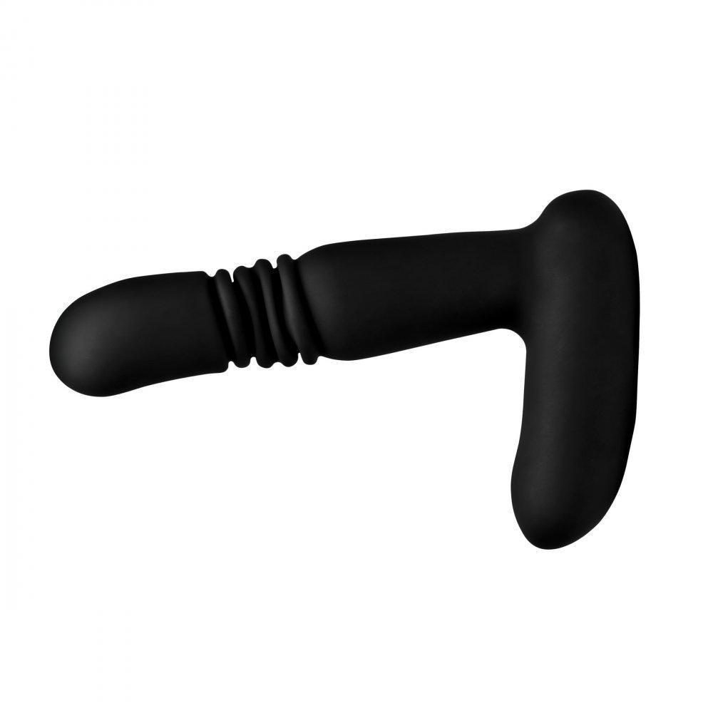Silicone Thrusting Anal Plug With Remote Control Silicone Thrusting Anal Plug With Remote Control