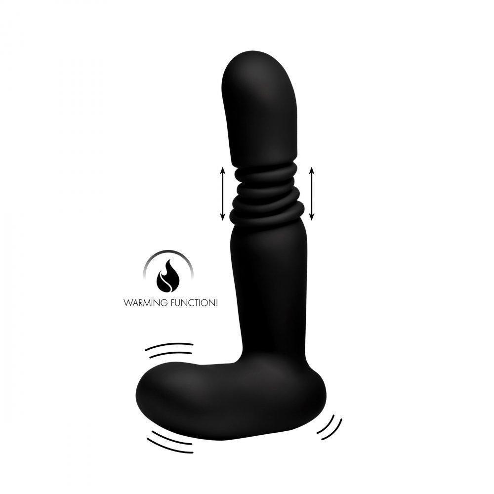 Silicone Thrusting Anal Plug With Remote Control Silicone Thrusting Anal Plug With Remote Control