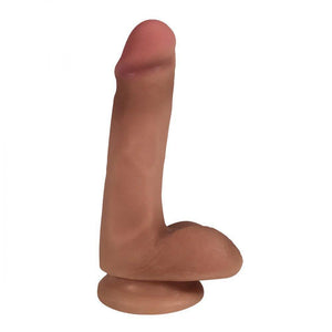 Easy Riders 6 Inch Dual Density Dildo With Balls
