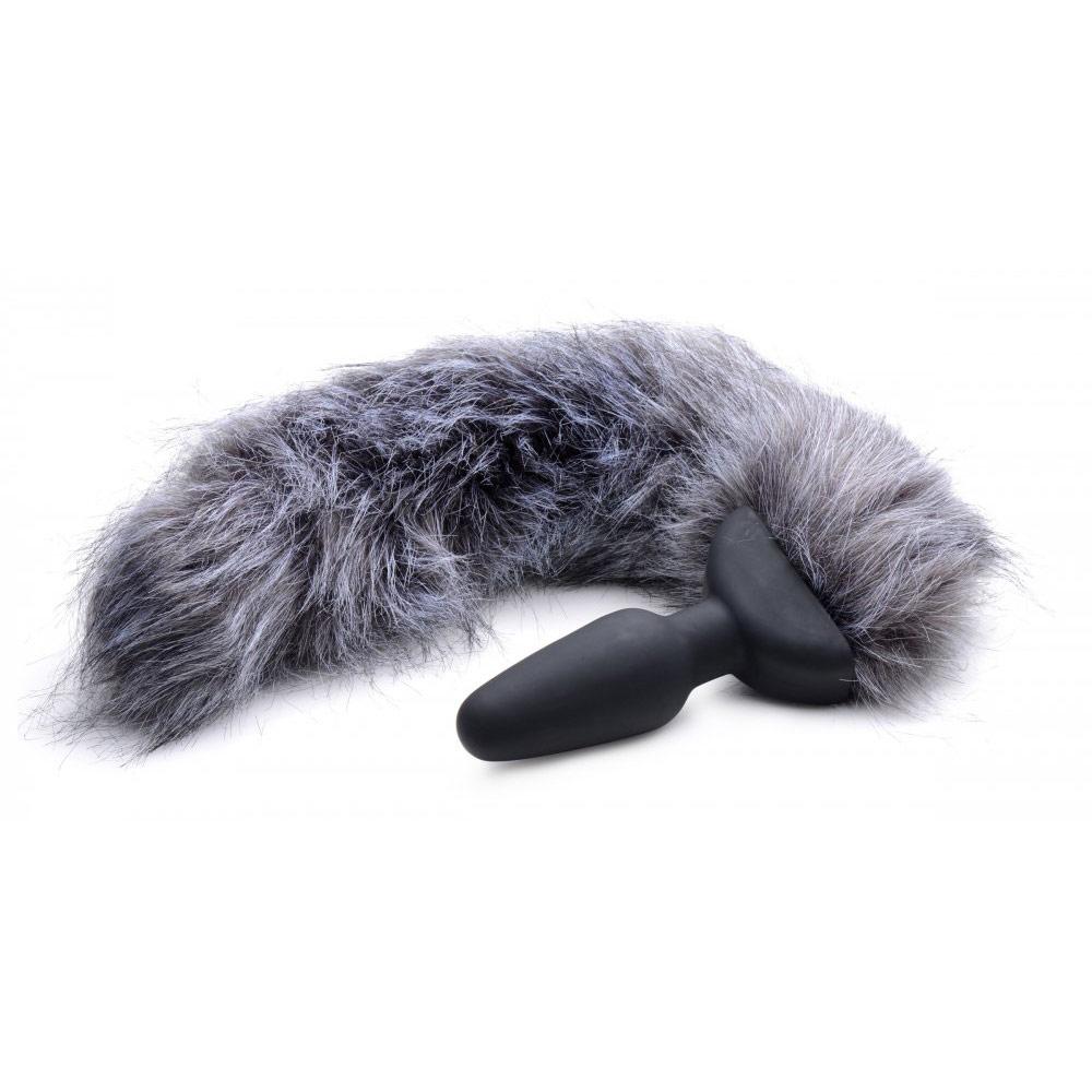 Remote Control Vibrating Fox Tail Anal Plug Remote Control Vibrating Fox Tail Anal Plug