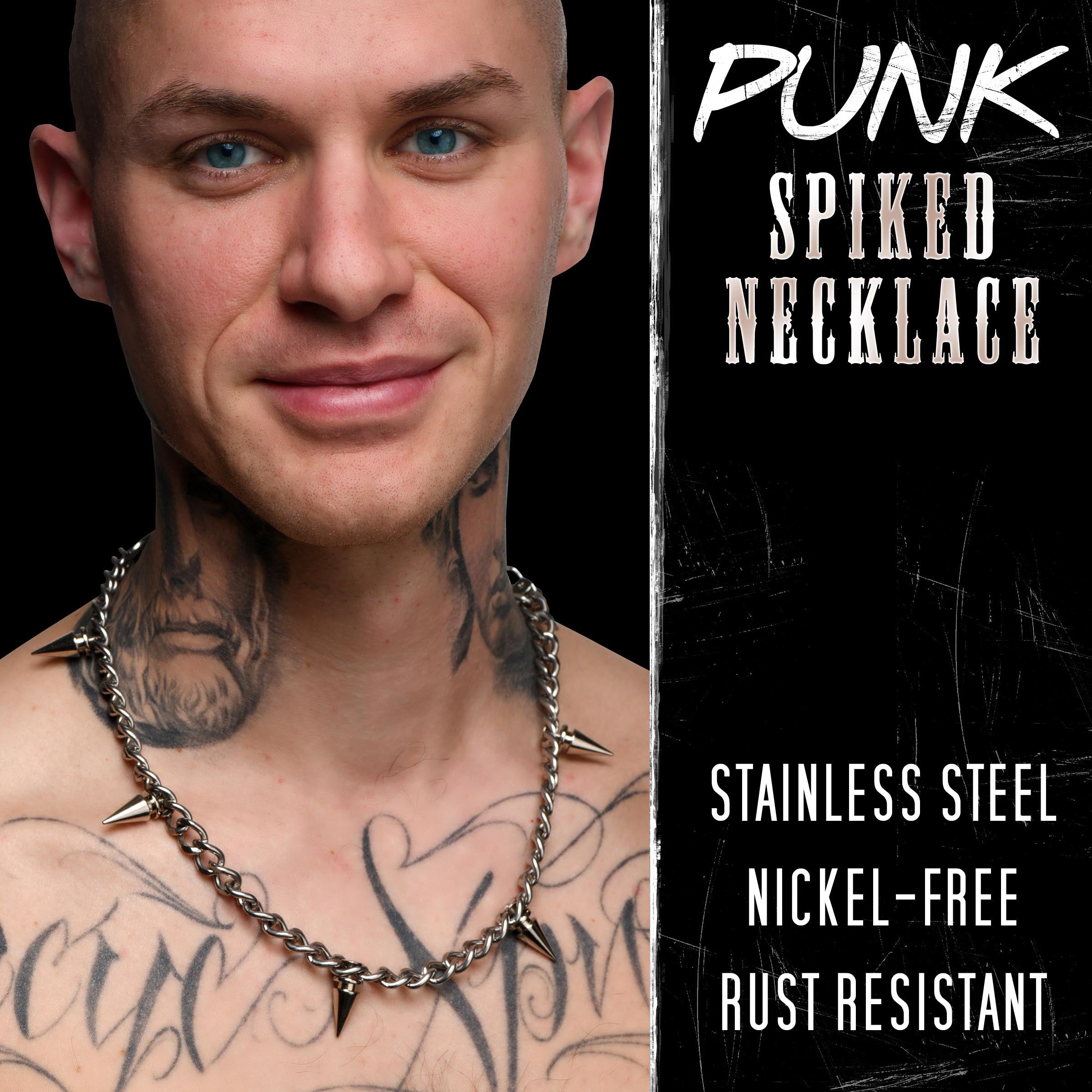 Spiked Punk Necklace
